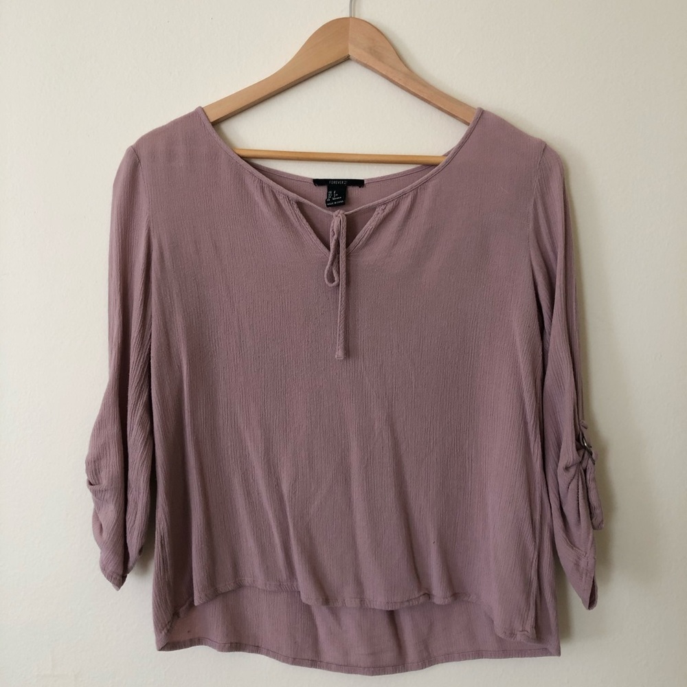 f21 soft blouse